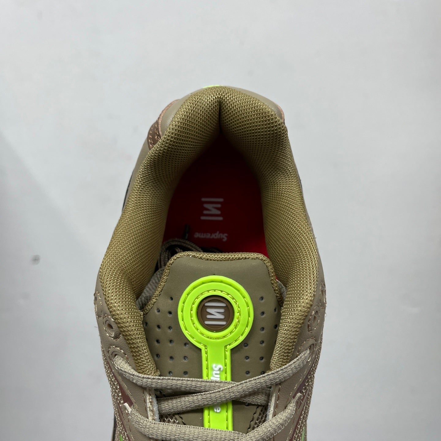 Aware Shox x Sup Brown Green