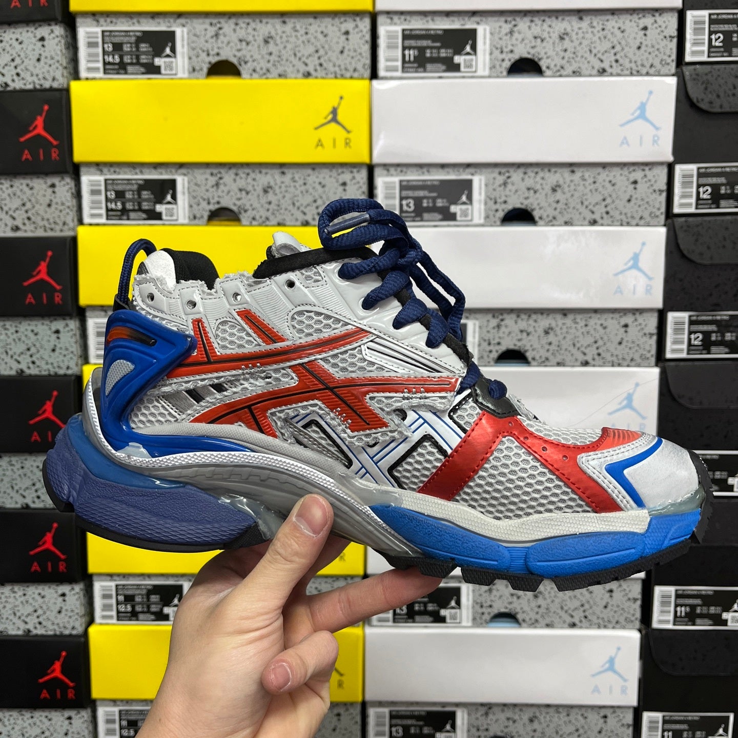 BLG Runner 7.0 Grey/Blue/Orenge