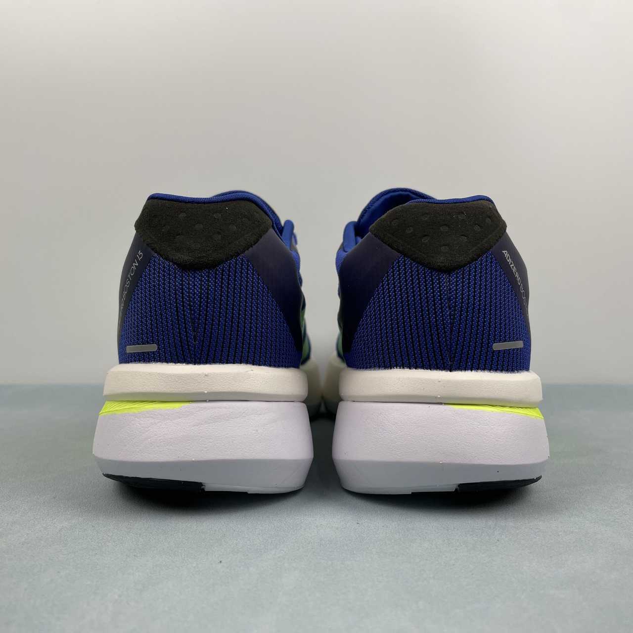 Adizero Boston 13 Green Deep Blue