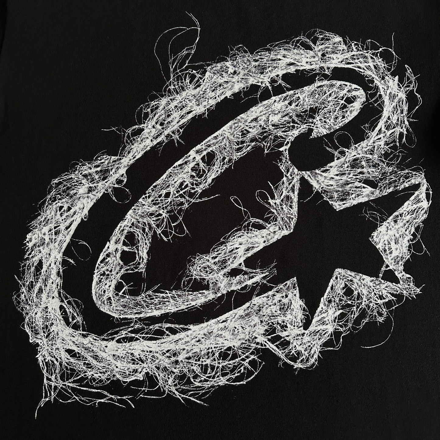 C Star string tee-black