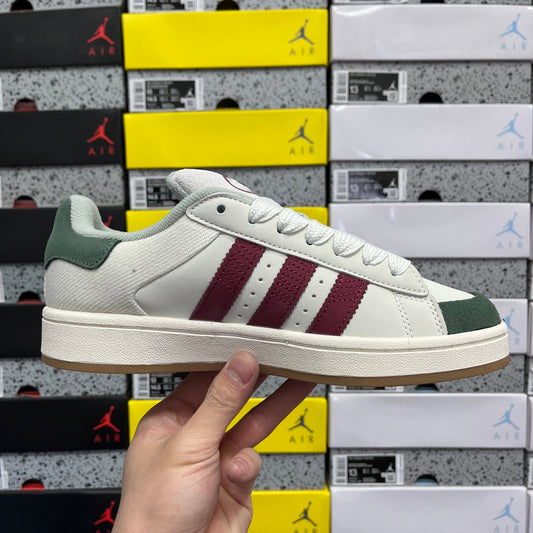 Campus White Burgundy