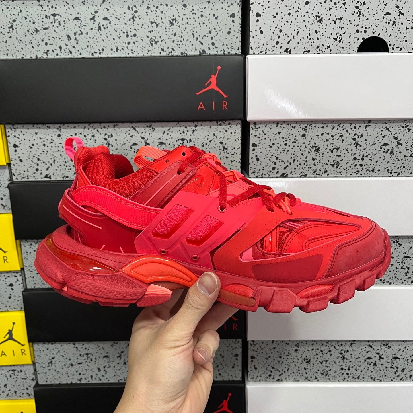 BLG Track Triple Red