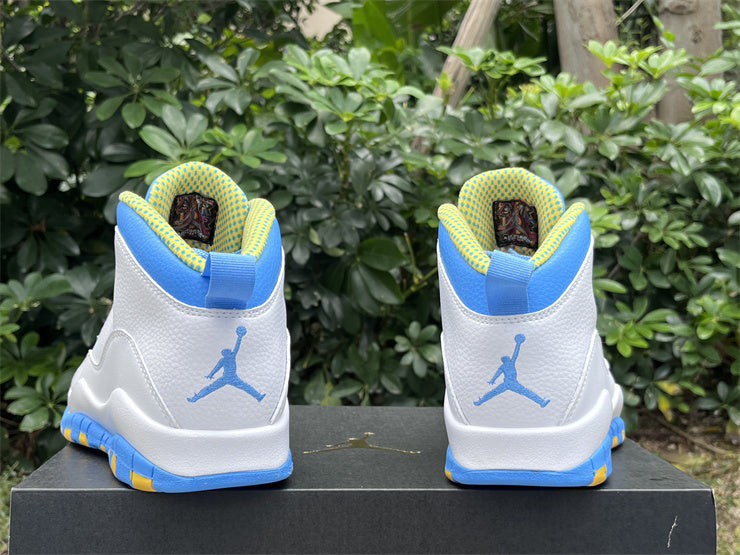 AJ10 White and Blue