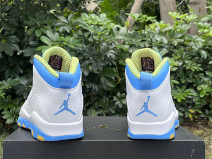 AJ10 White and Blue
