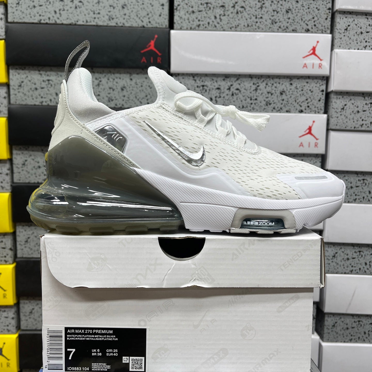 Air Max 270 Premium OW Pure Platinum