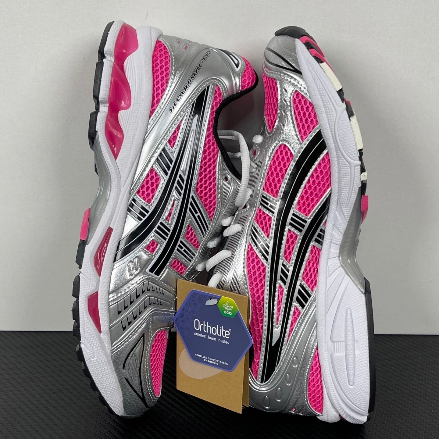 Kayano 14 Pink / Silver / Black
