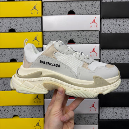 BLG Triple S White/Beige