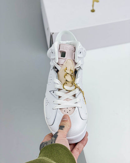AJ6 Gold Hoops