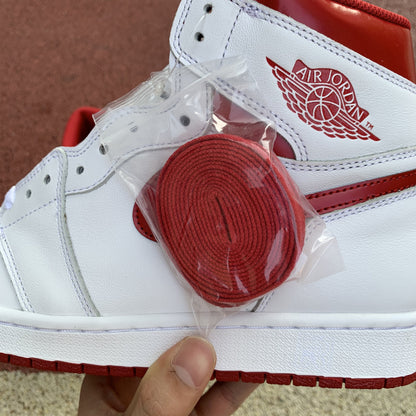AJ1 High White Red
