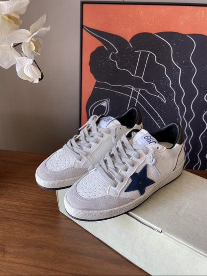 GDGS Ballstar White Blue Star Back Logo