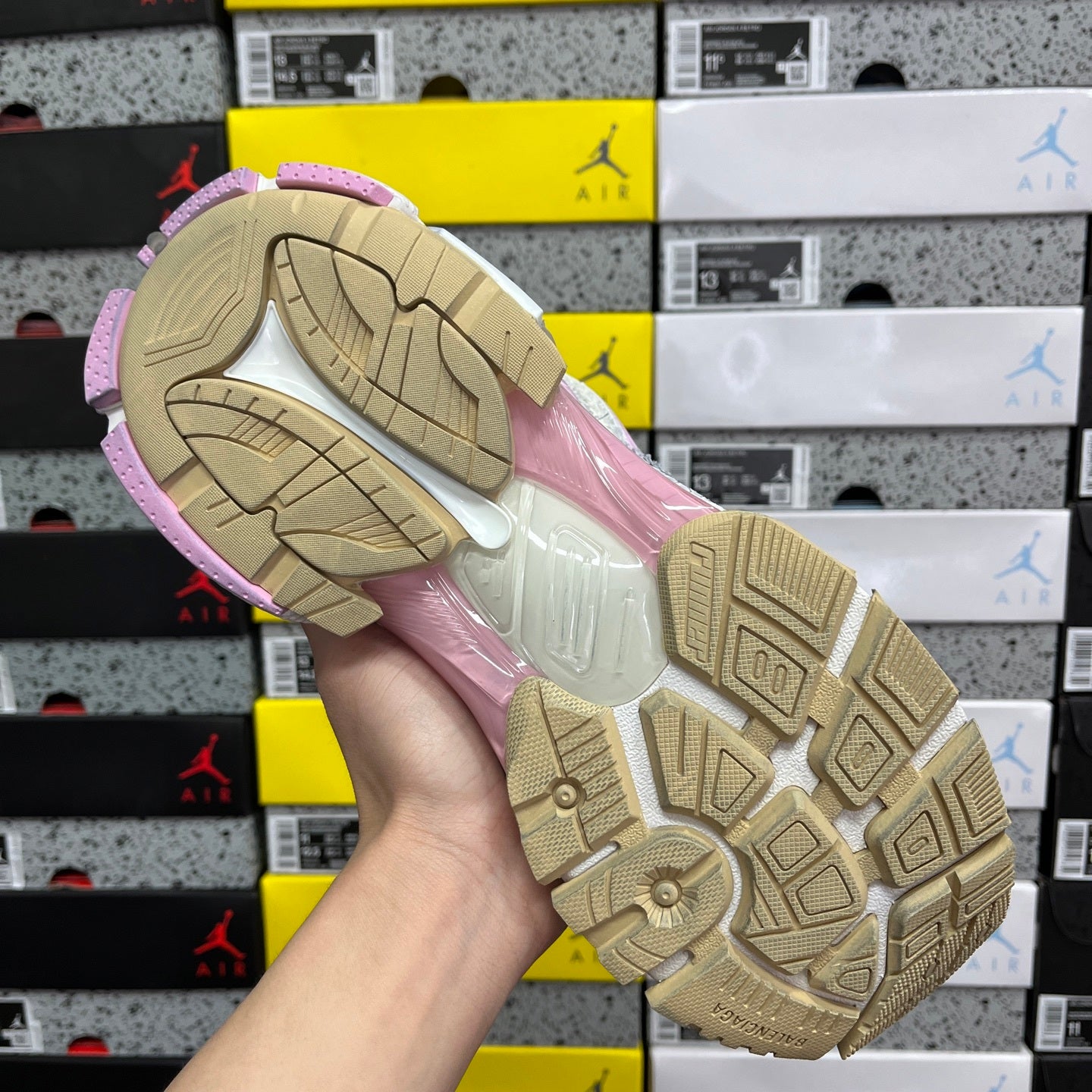 BLG Runner 7.0 White/Pink/Beige