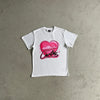 Pink heart tee