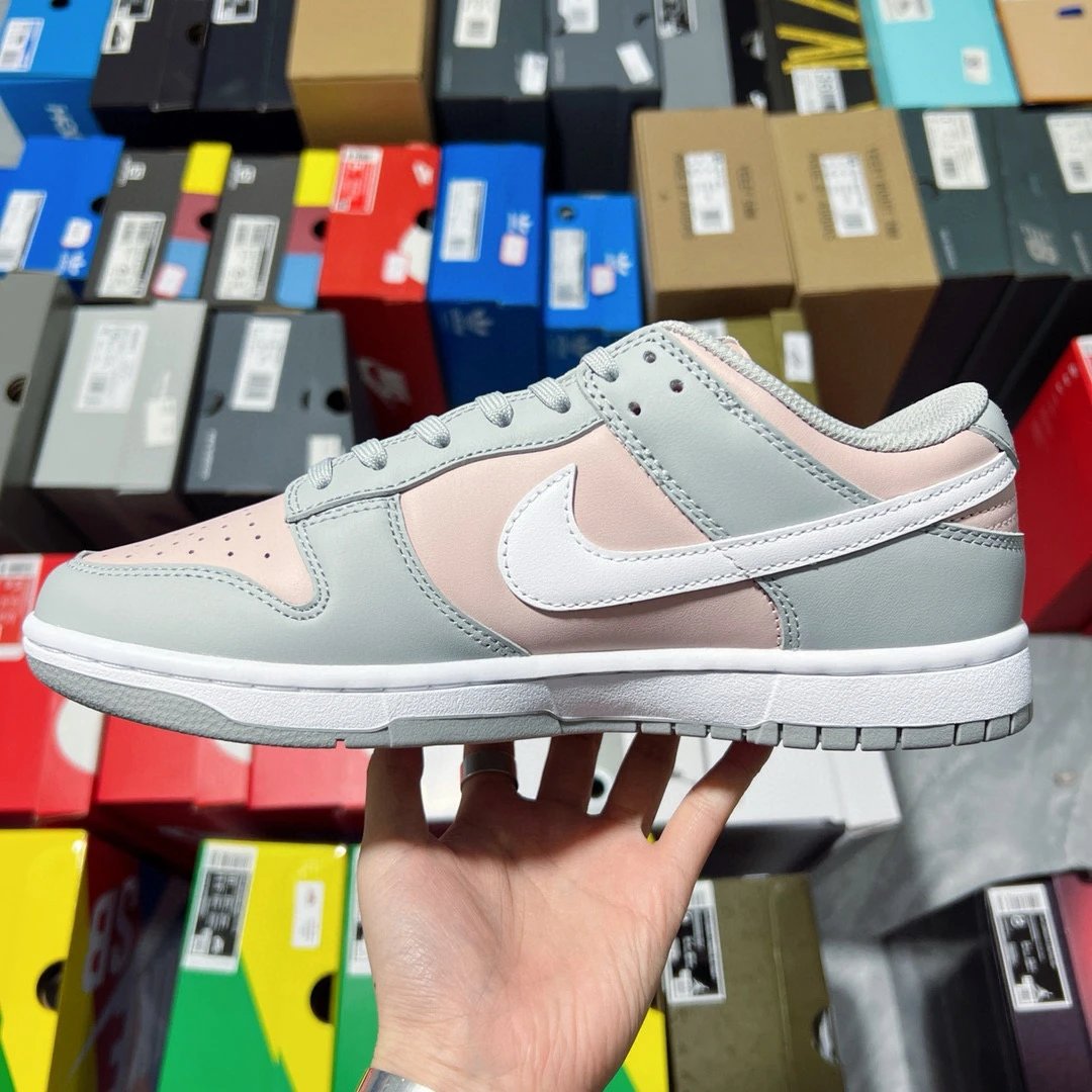 Low Grey and Pink