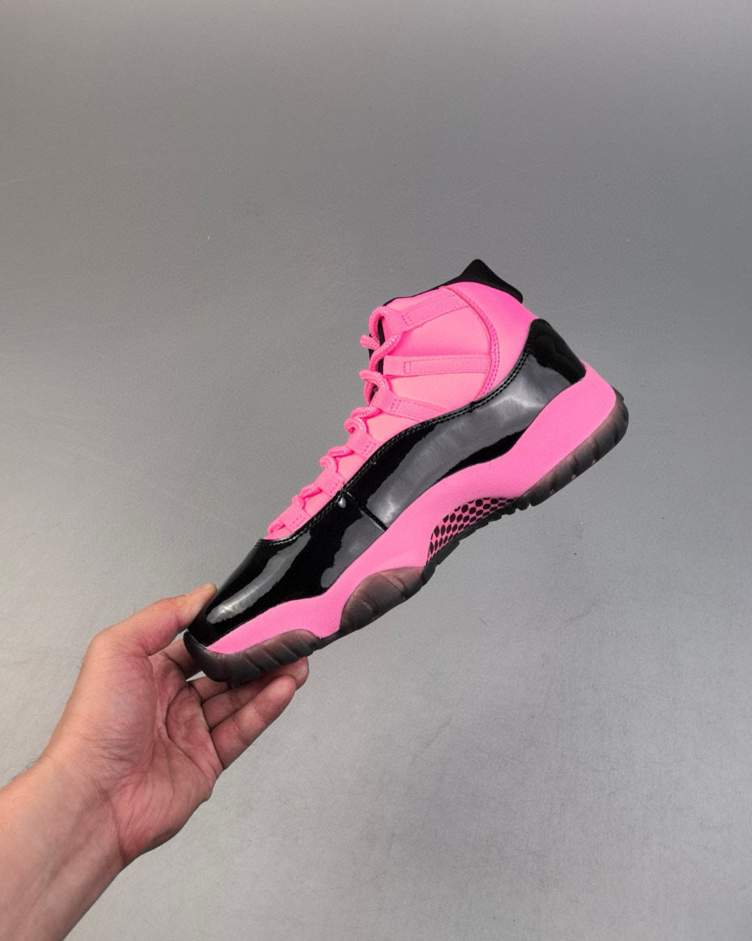 AJ11 Retro High Pink and Black
