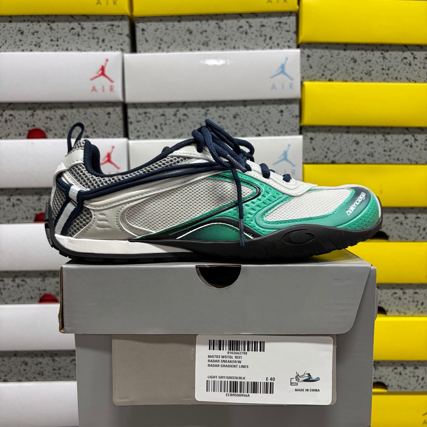 BLG Radar Green/White/Grey