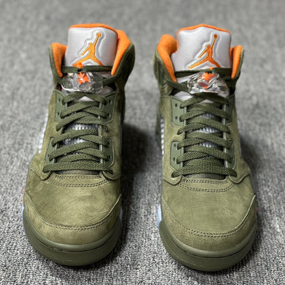 AJ 5 Retro Olive