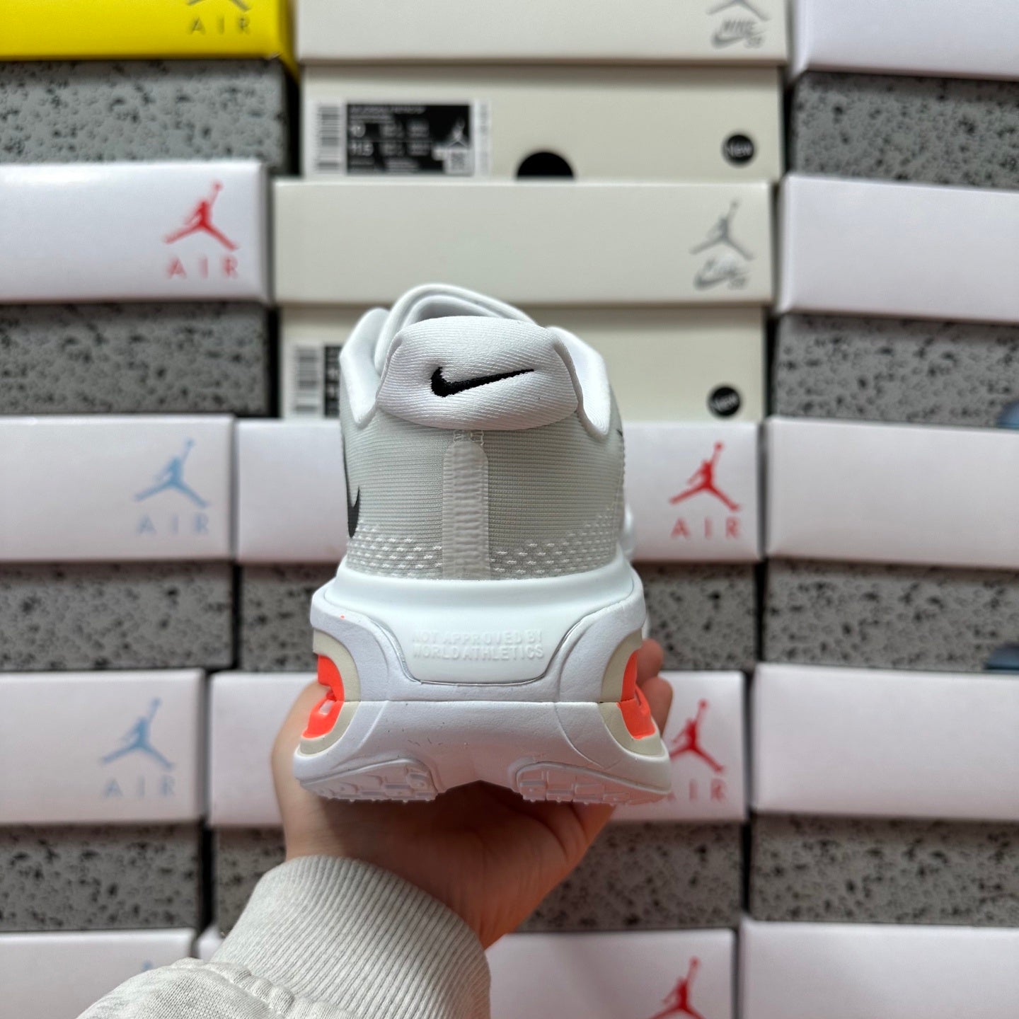 Vomero Premium White/Laranja