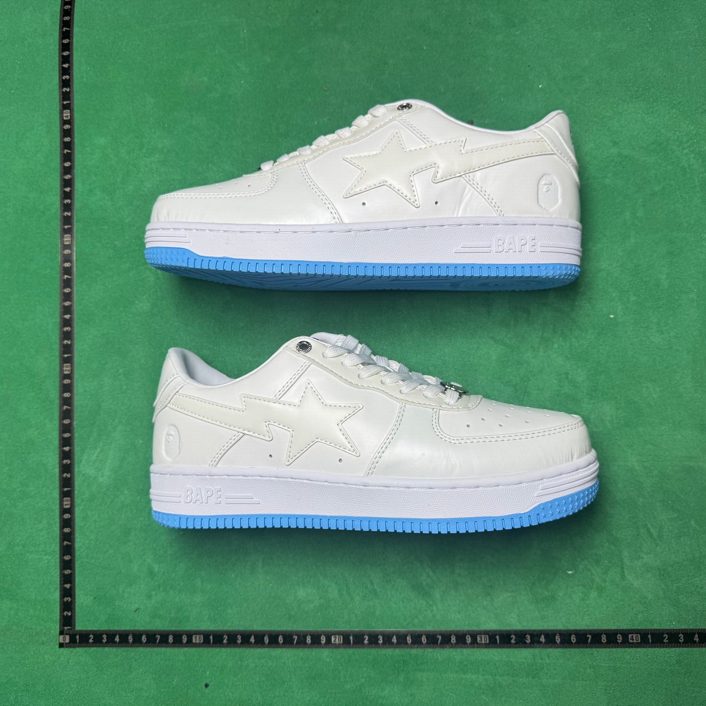 Bape STA Low White