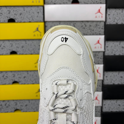 BLG Triple S White/Beige