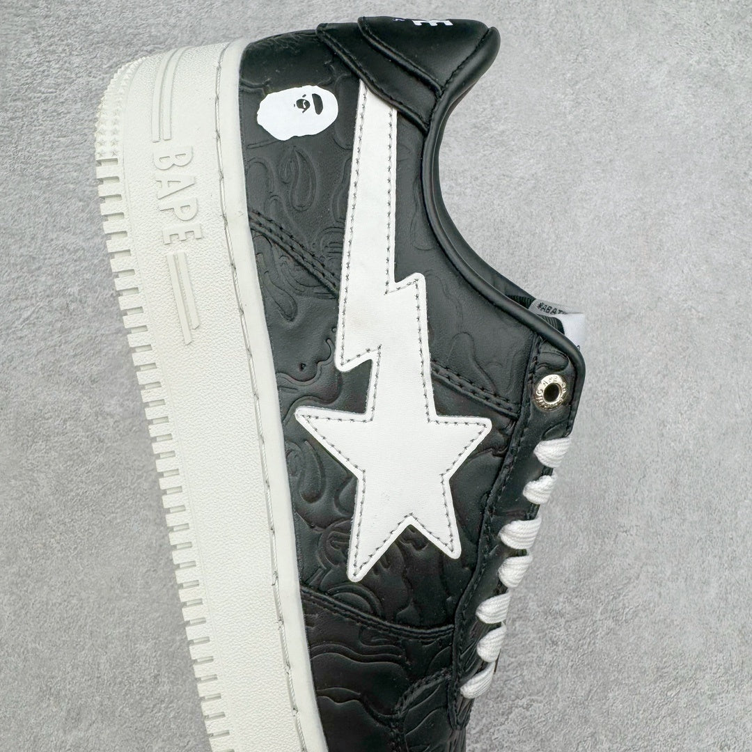 Bape STA Low Line Camo Black