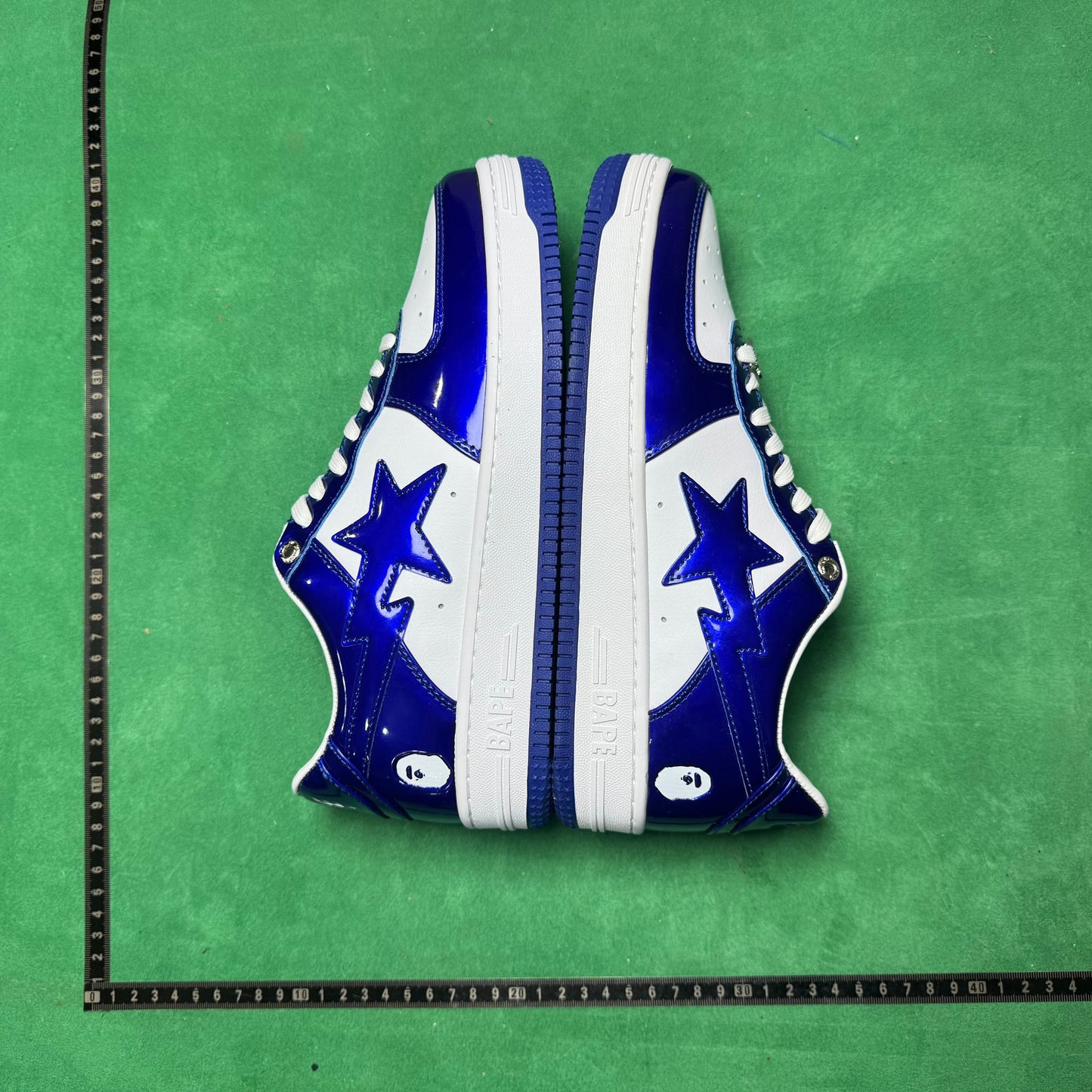Bape STA Low Blue and White