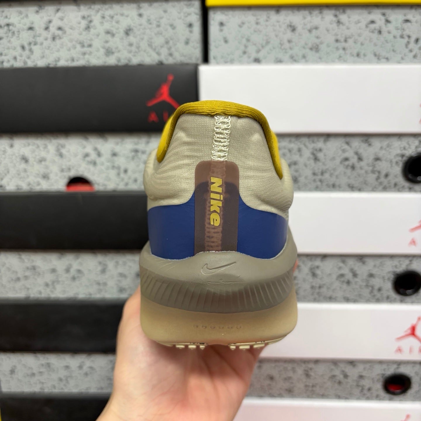 Zoom Fly 6 White/Coffe/Blue