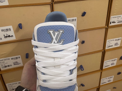 Trainer Blue and White