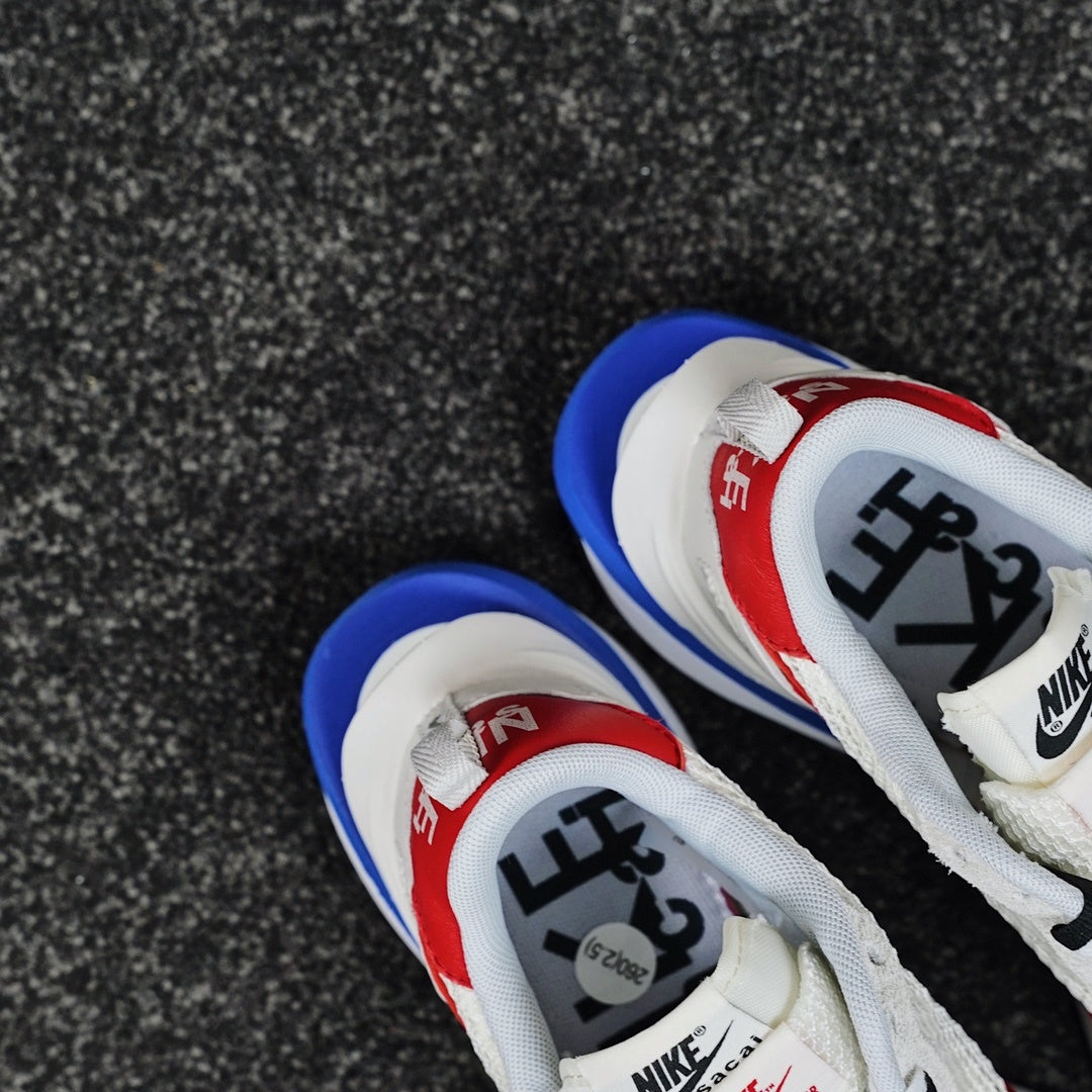 D Waffle Sacai White Red Blue