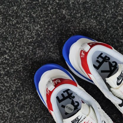 D Waffle Sacai White Red Blue
