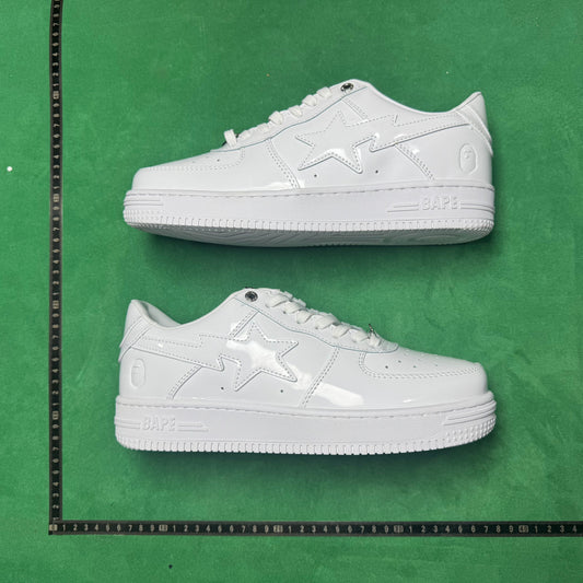 Bape STA Low White