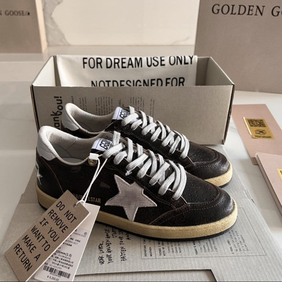 GDGS Ballstar Brown Lether Grey Star