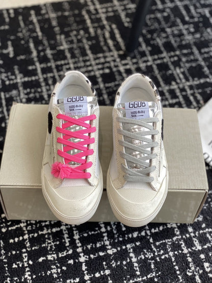 GDGS Superstar Dalmata Pink Laces