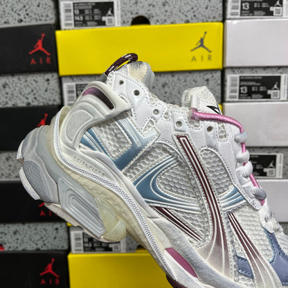 BLG Runner White/Pink/Blue