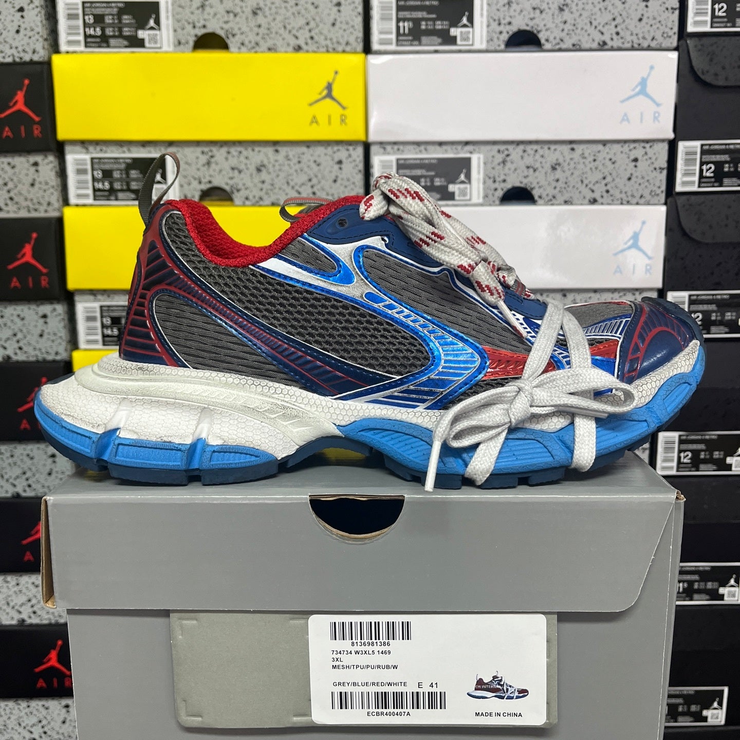 BLG 3XL Red/White/Blue