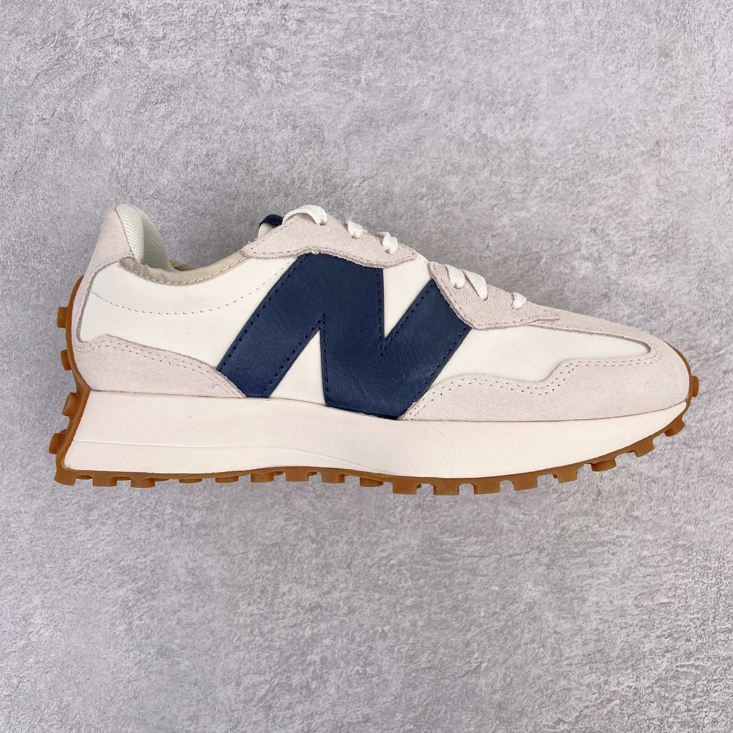 327 White and Blue Navy