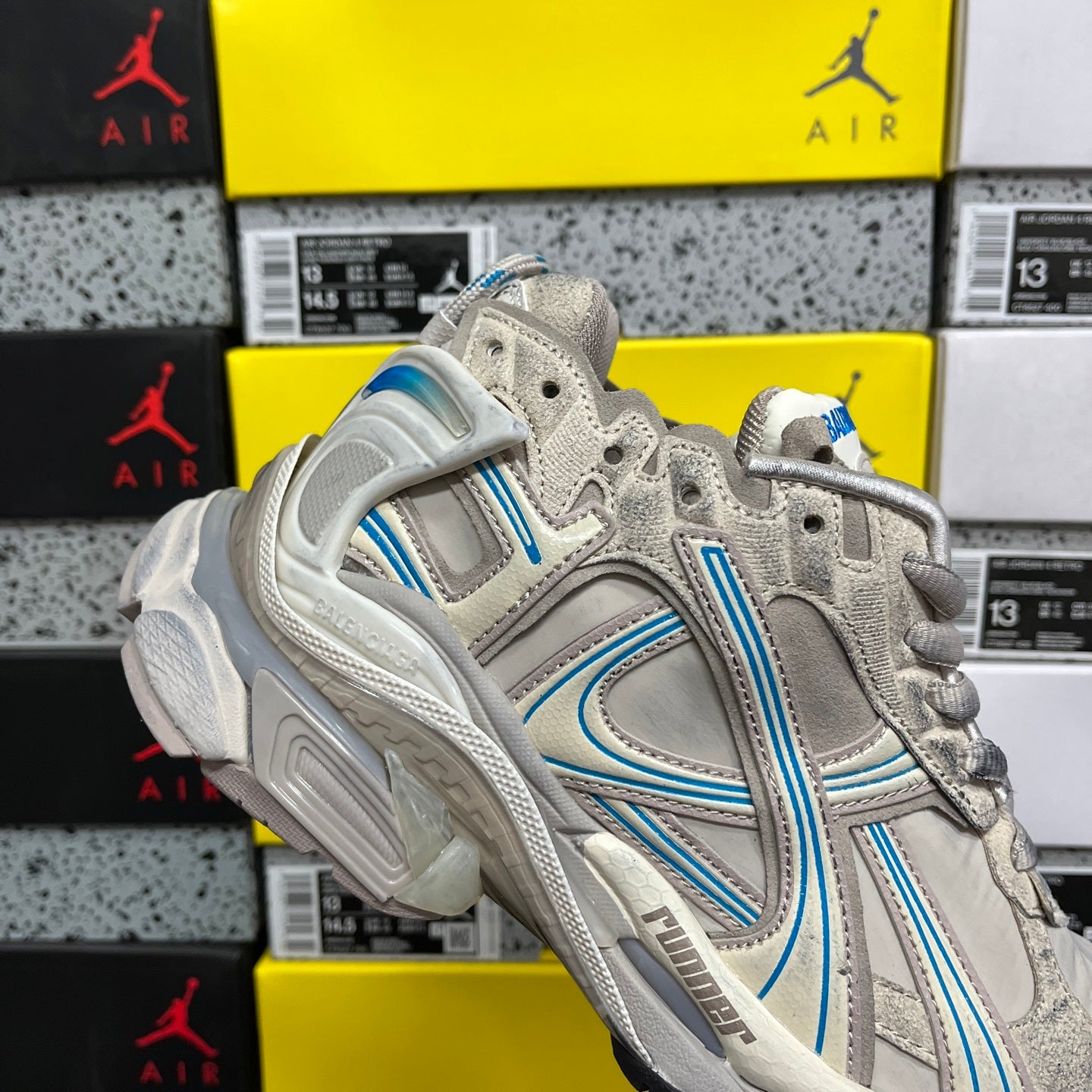 BLG Runner Beige/Blue