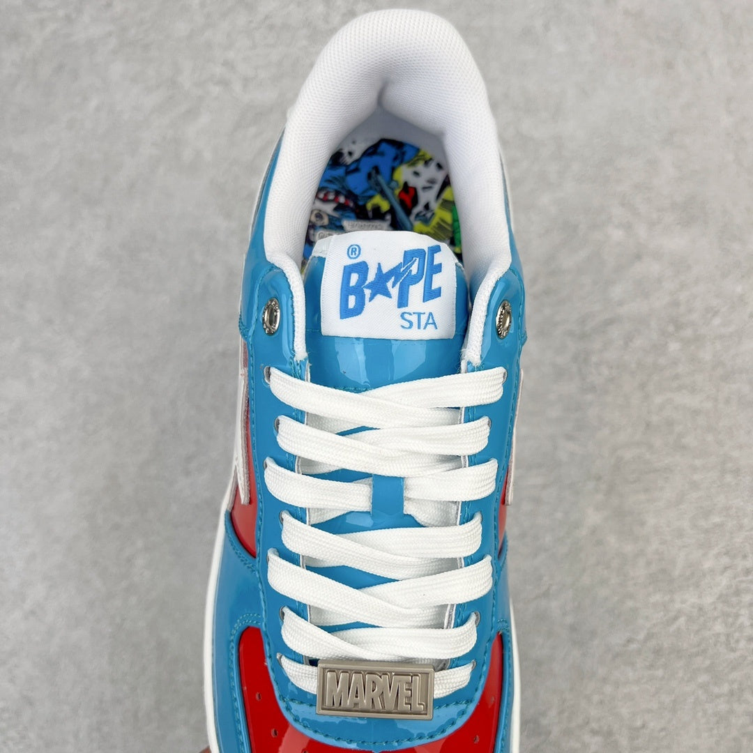 Bape STA Low Marvel Comics Captain America