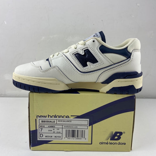 550 Aimé Leon Dore White Navy