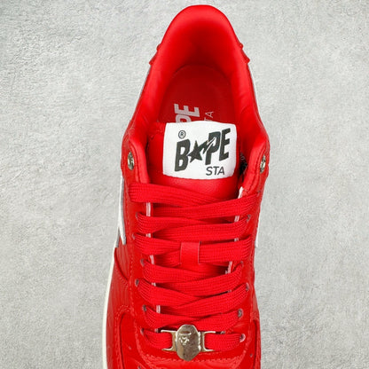 Bape STA Low #3 Line Camo Red