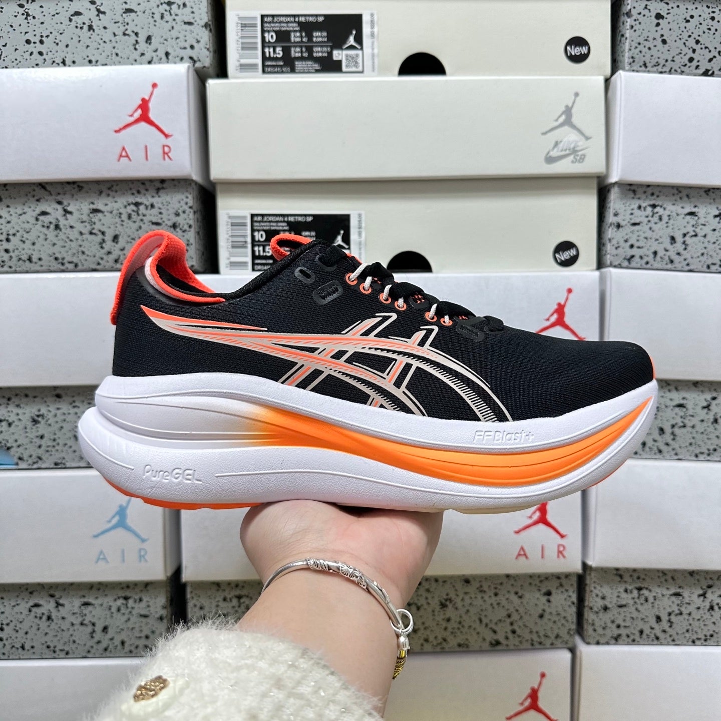GEL-NIMBUS 28 Black/PimK