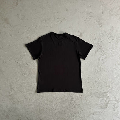 Army alphabet tee-BLACK