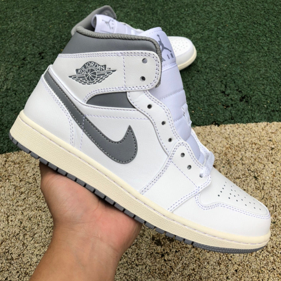 AJ1 MID Neutral Grey