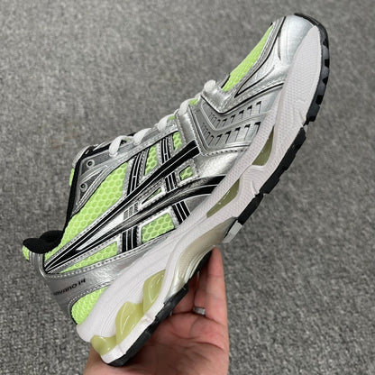 Kayano 14 Silver Lime Green