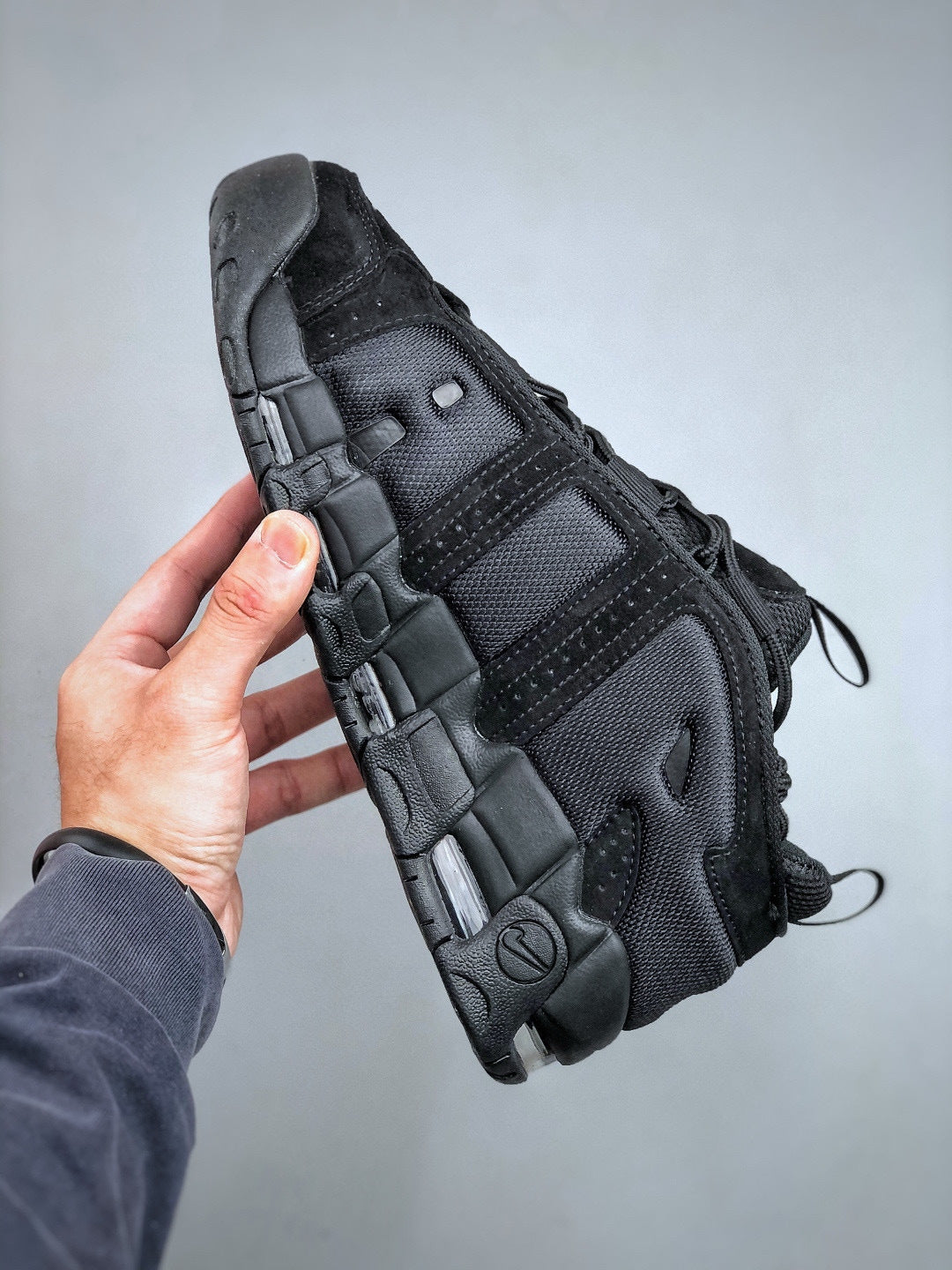 Uptempo Triple Black