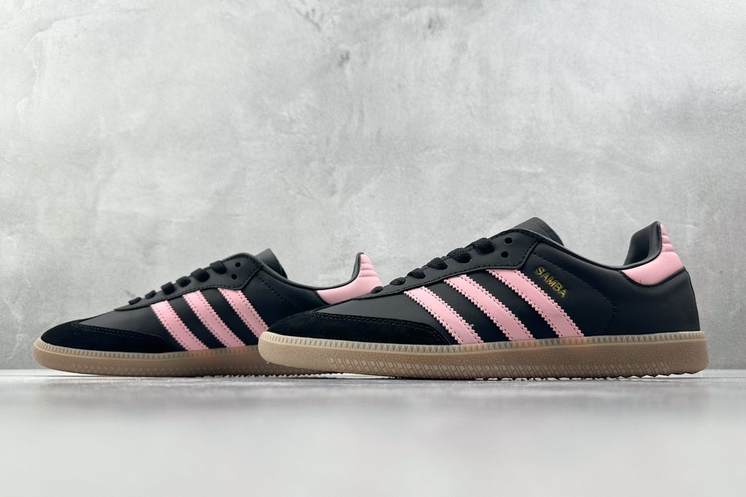 Samba Black PInk  Gum Sole
