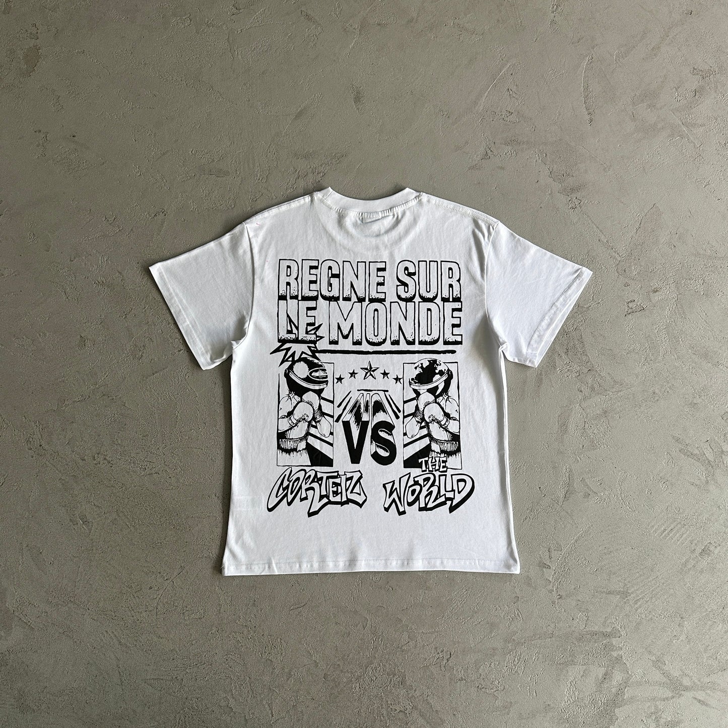 regne surle monde tee-White