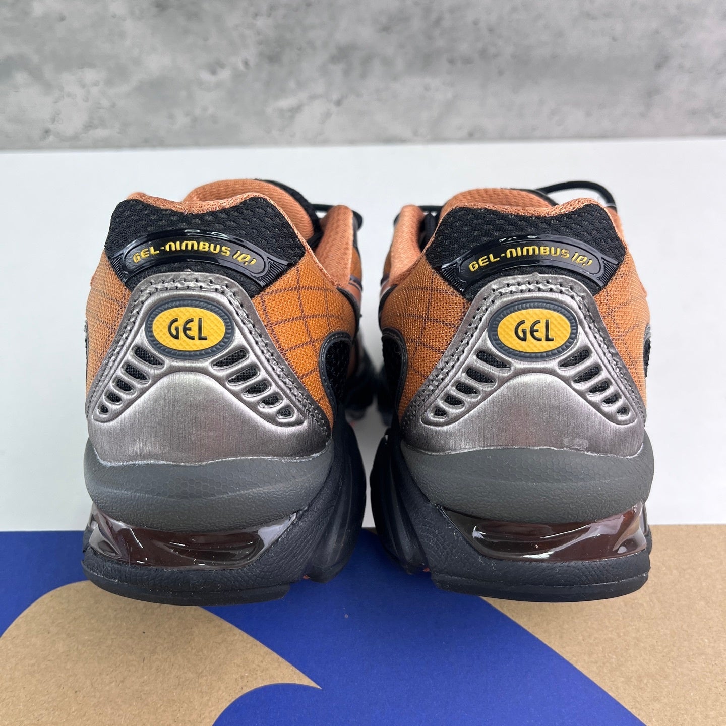 GEL-NIMBUS 10.1 Grey/Orange/Black