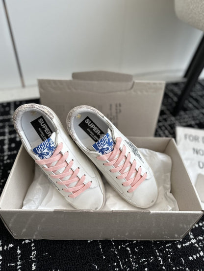 GDGS Superstar Pink Laces Silver Star