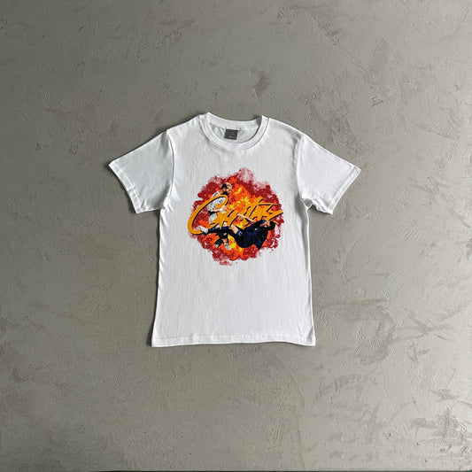 football flames t-shirt