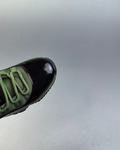 AJ11 Retro High Green and Black